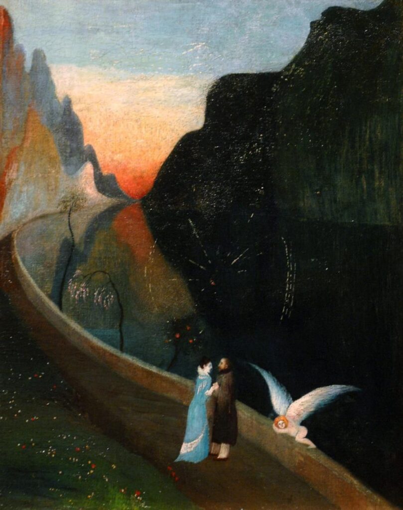 Rendezvous of Lovers (1902) - Tivadar Kosztka Csontváry Tablo