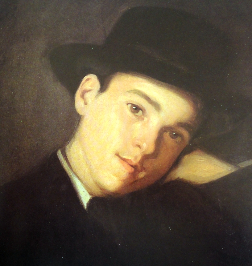 Retrato de Cláudio Carneiro, de Chapéu - António Carneiro Tablo