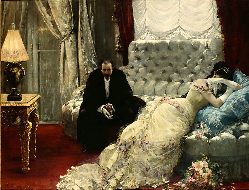 Return from the Ball - Henri Gervex Tablo