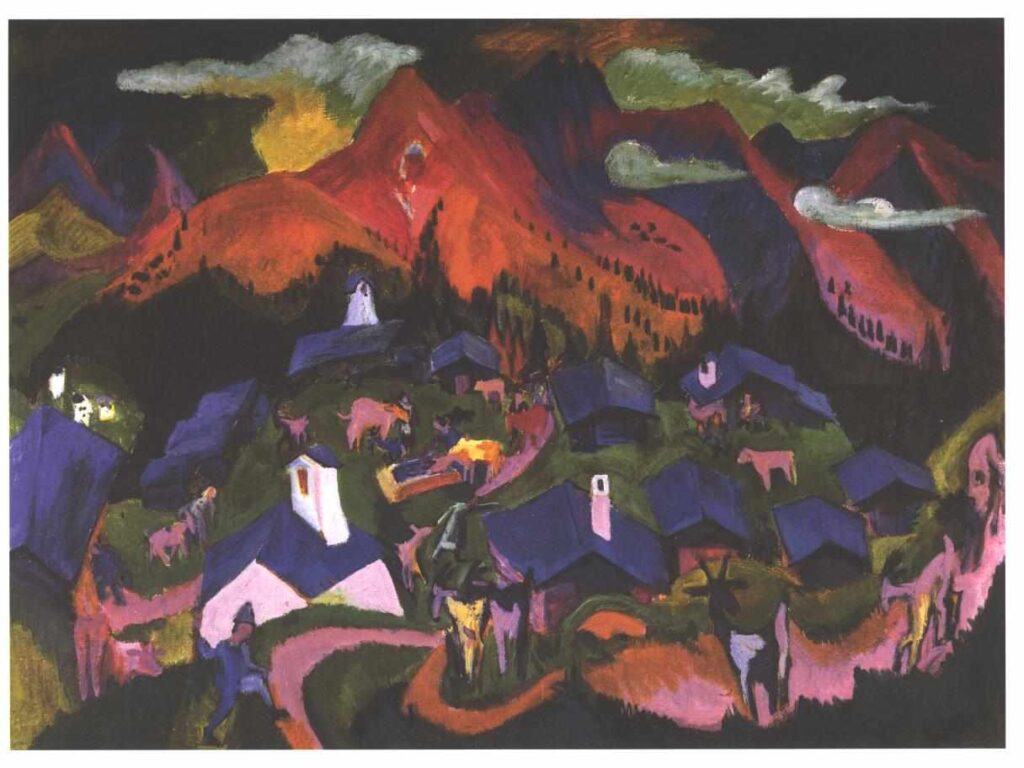 Return of the Animals - Ernst Ludwig Kirchner Tablo