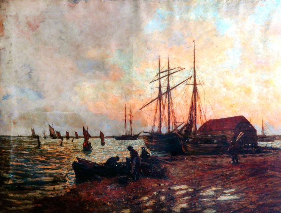 Return of the Boat, Shoreham - James Charles Tablo
