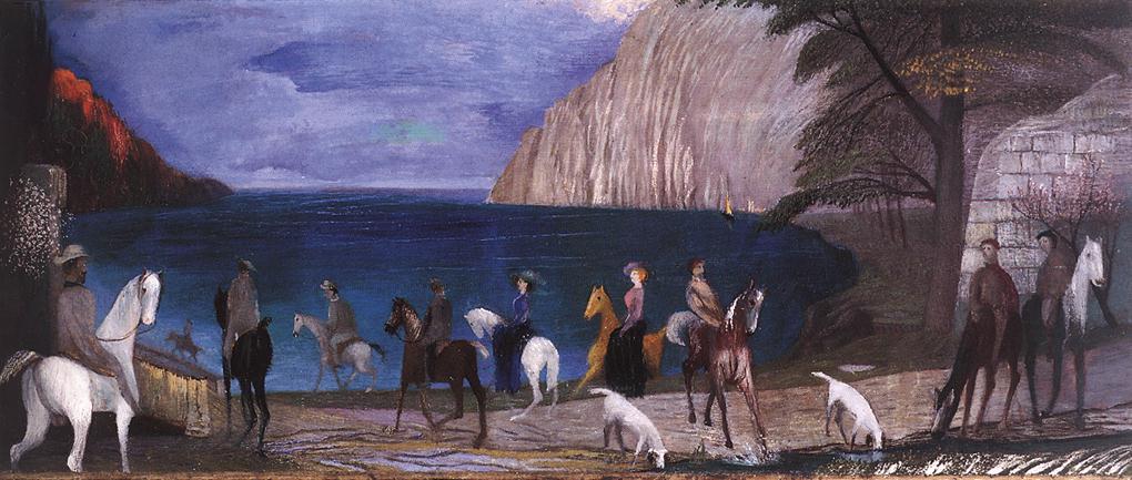 Riders on the Seashore (1909) - Tivadar Kosztka Csontváry Tablo