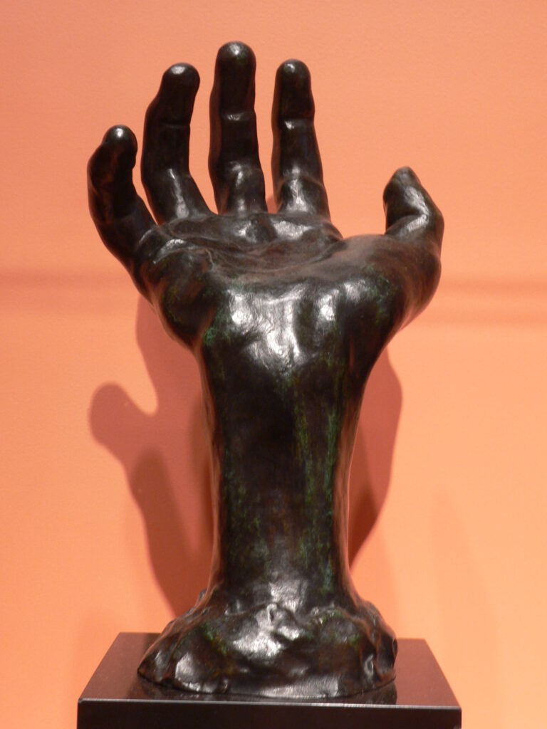 Right hand - Auguste Rodin Tablo