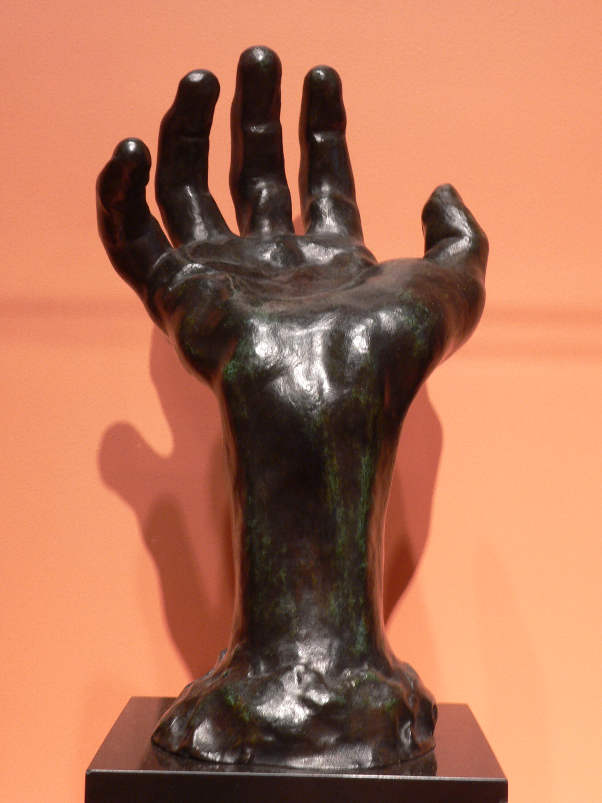Right hand - Auguste Rodin Tablo