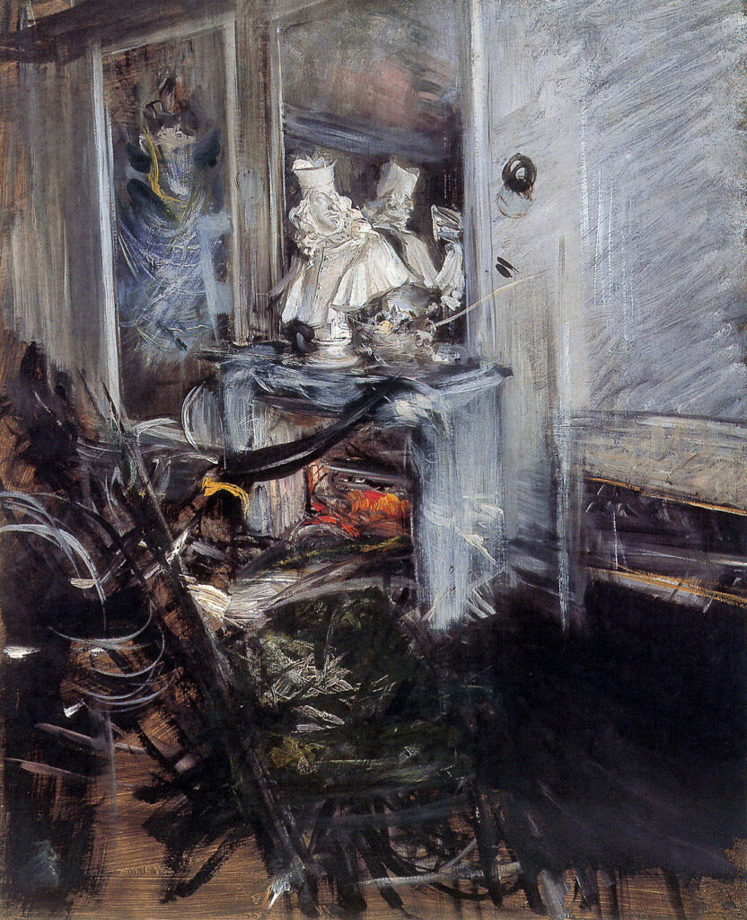Room of the Painter (1899) - Giovanni Boldini Tablo