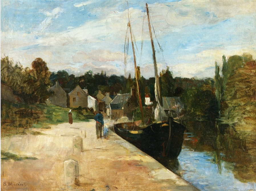 Rosbras, Brittany (1866) - Berthe Morisot Tablo