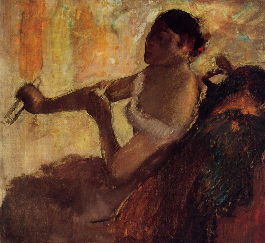 Rose Caron (1892) - Edgar Degas Tablo