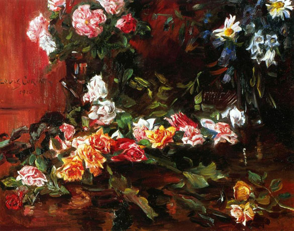 Roses (1910) - Lovis Corinth Tablo
