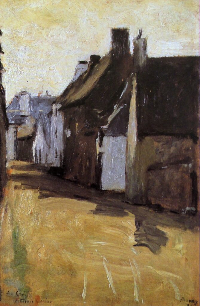 Rua Bretã (1899) - António Carneiro Tablo