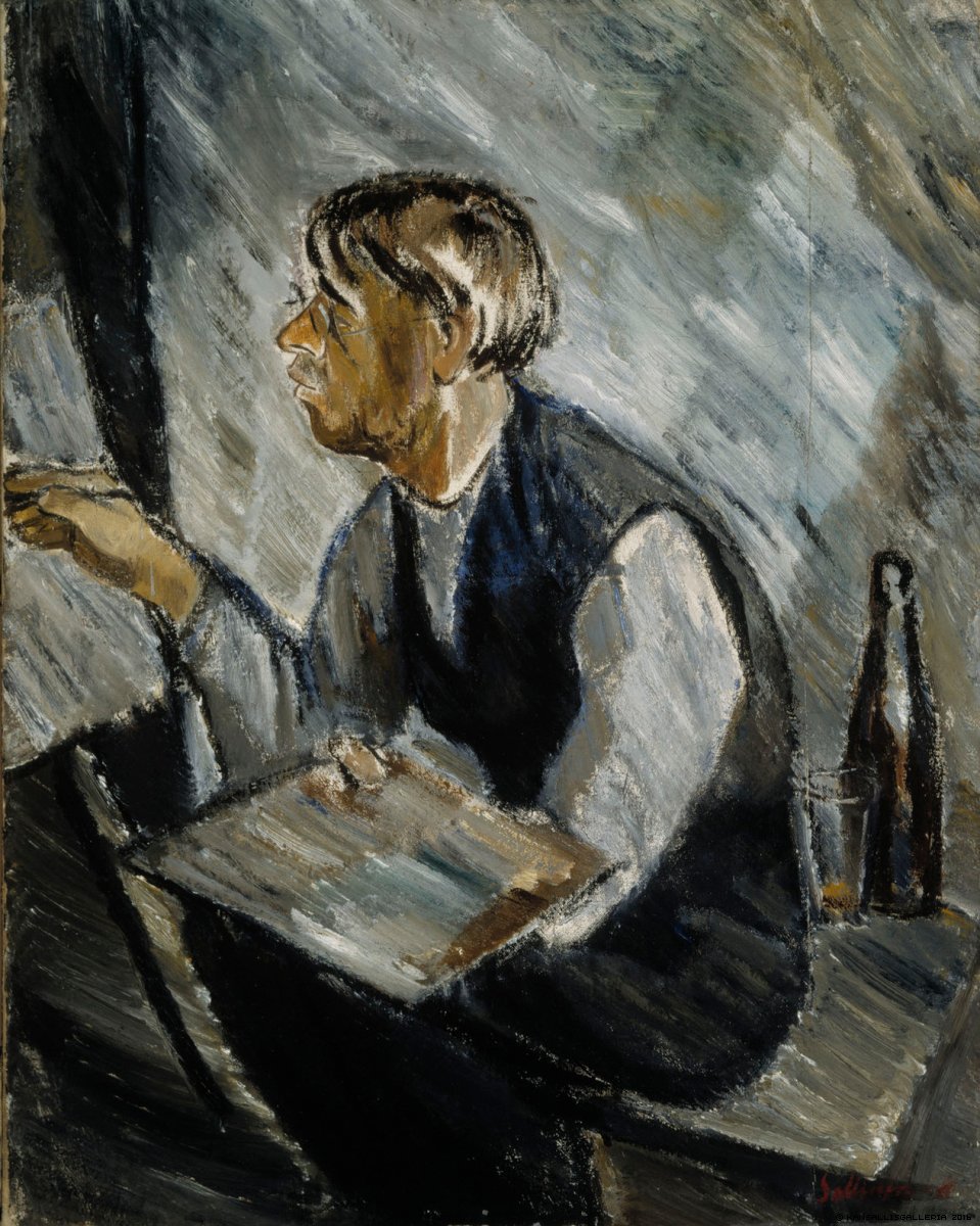 Ruokokoski Maalaa (1917) - Tyko Sallinen Tablo