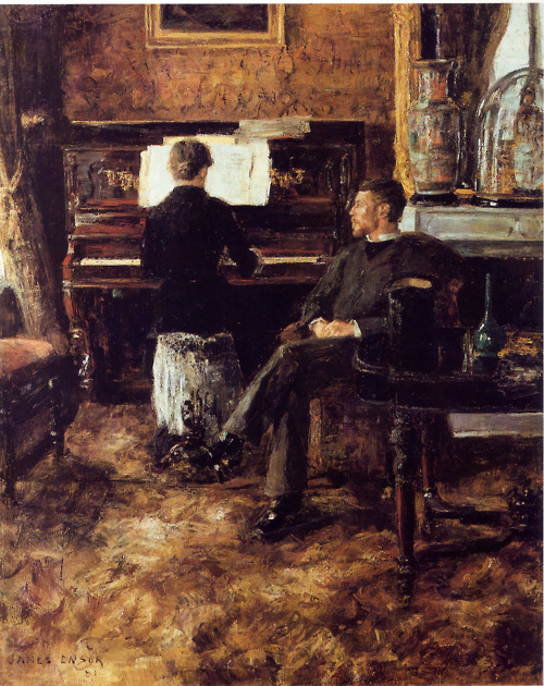 Russian Music (1881) - James Ensor Tablo