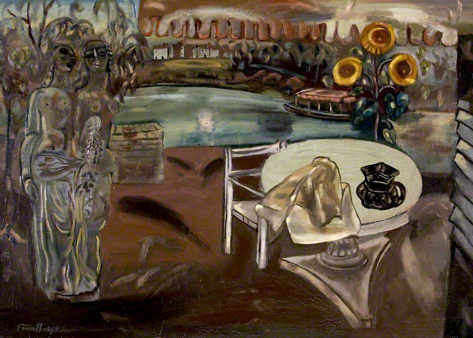Sabrina's Garden - Frances Hodgkins Tablo