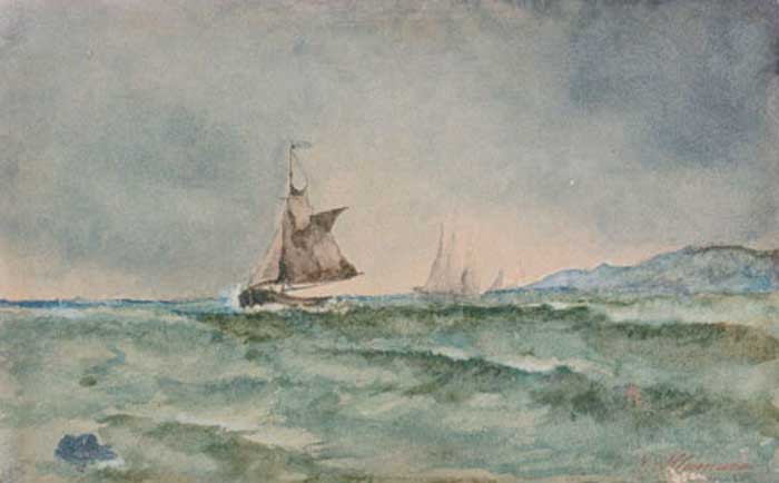 Sailboats - Ioannis Altamouras Tablo
