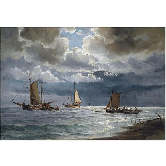 Sailing Along the Coast, Skagen - Ioannis Altamouras Tablo
