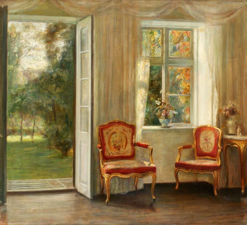Salon - Carl Holsøe Tablo