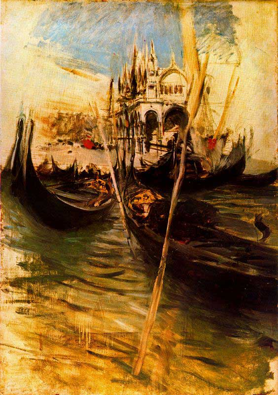 San Marco in Venice (1895) - Giovanni Boldini Tablo