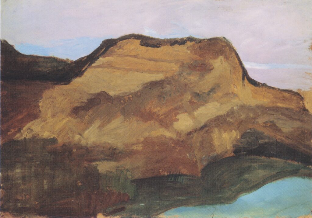 Sand pit (1901) - Paula Modersohn-Becker Tablo