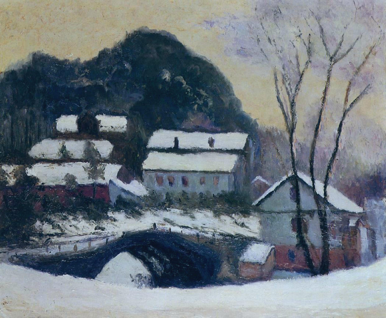 Sandviken, Norway (1895) - Claude Monet Tablo