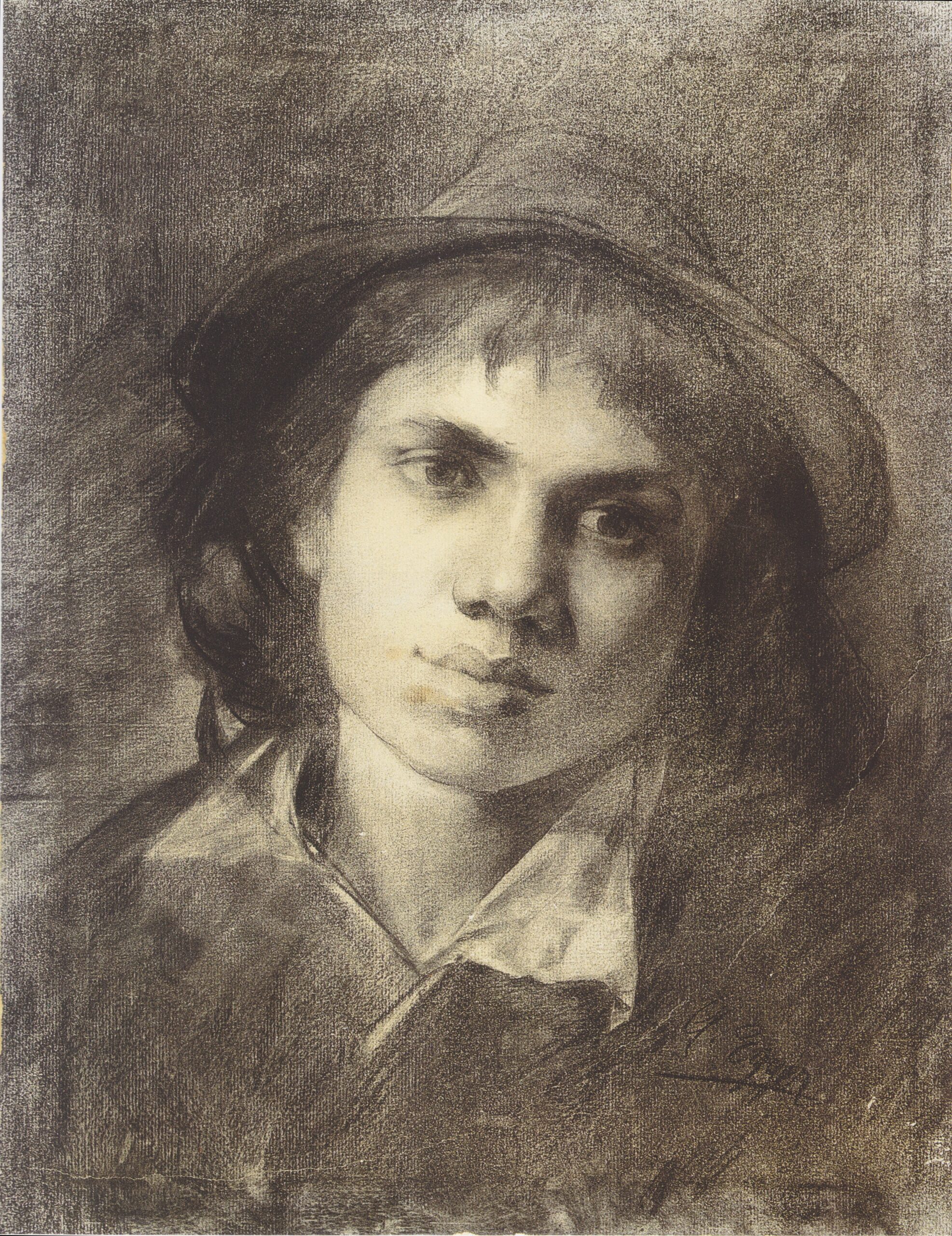 Savoyardenknabe - Albin Egger-Lienz Tablo