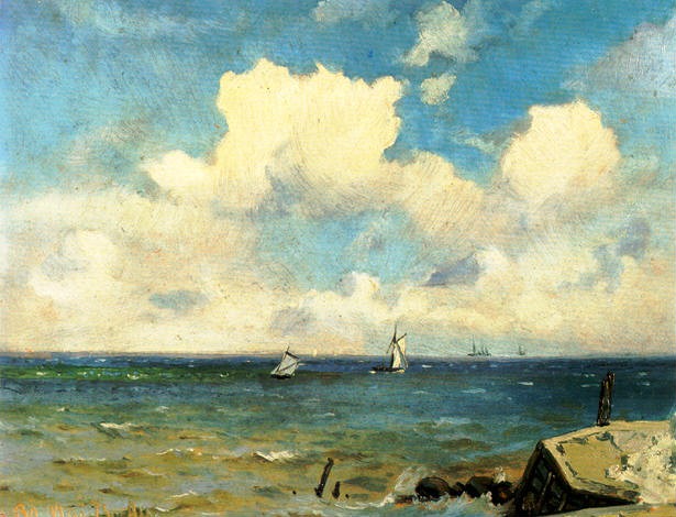 Seascape (1874) - Ioannis Altamouras Tablo
