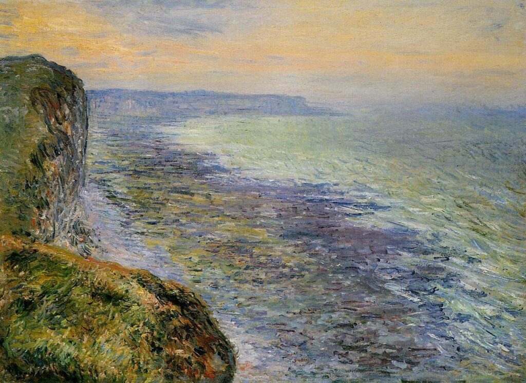 Seascape near Fecamp (1881) - Claude Monet Tablo