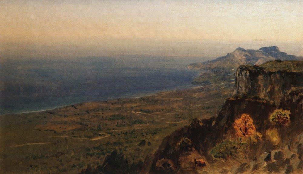 Seashore (1887) - Arkhip Kuindzhi Tablo