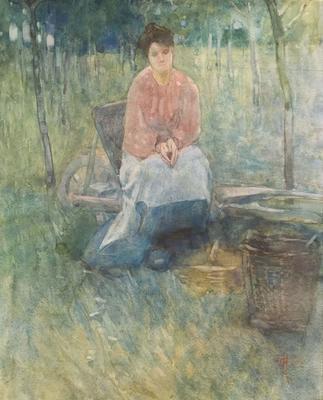 Seated Woman (1906) - Frances Hodgkins Tablo