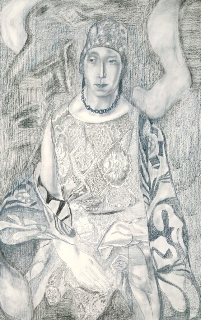 Seated Woman (1925) - Frances Hodgkins Tablo