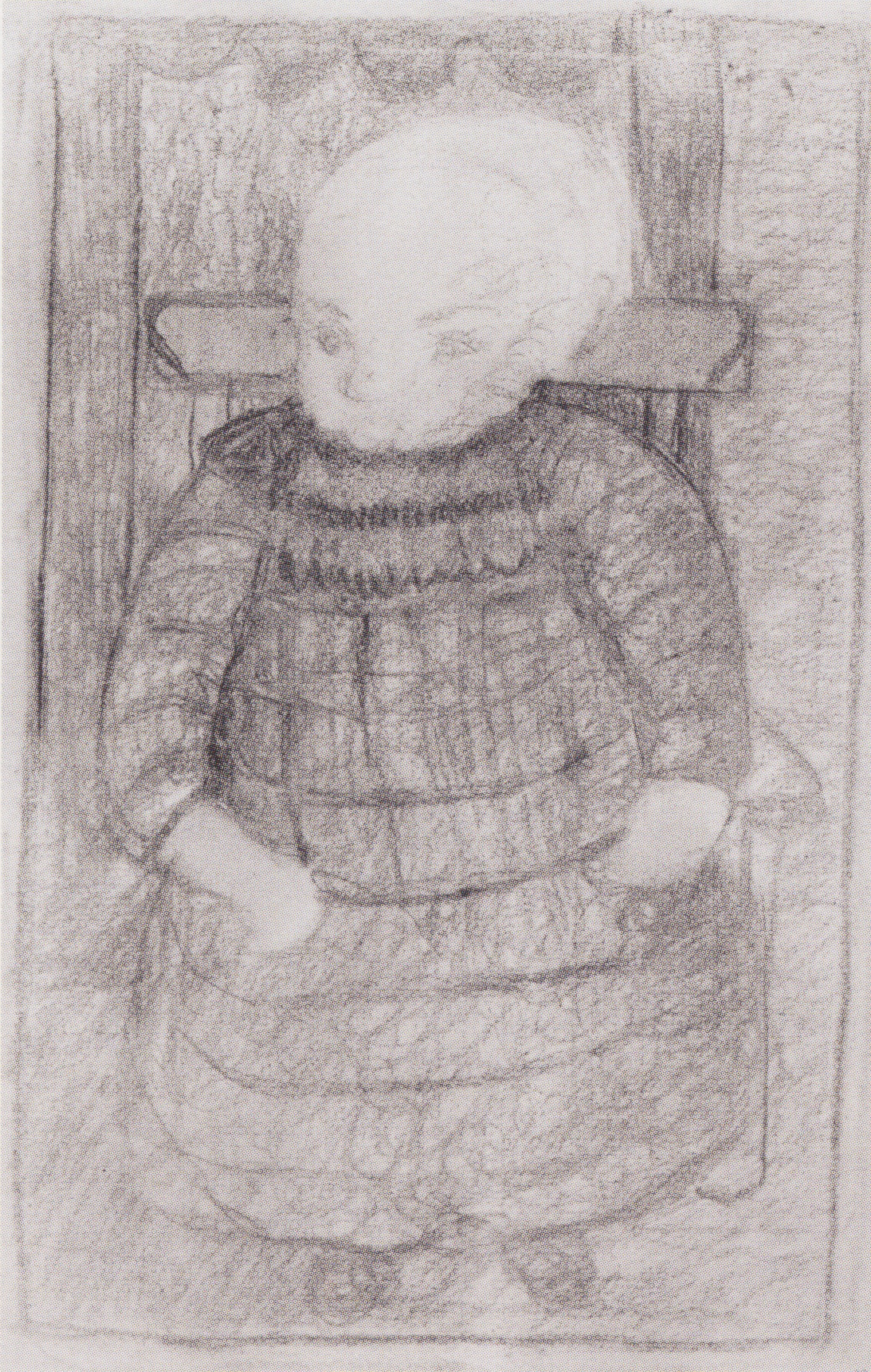 Seated child in an Armchair (1902) - Paula Modersohn-Becker Tablo