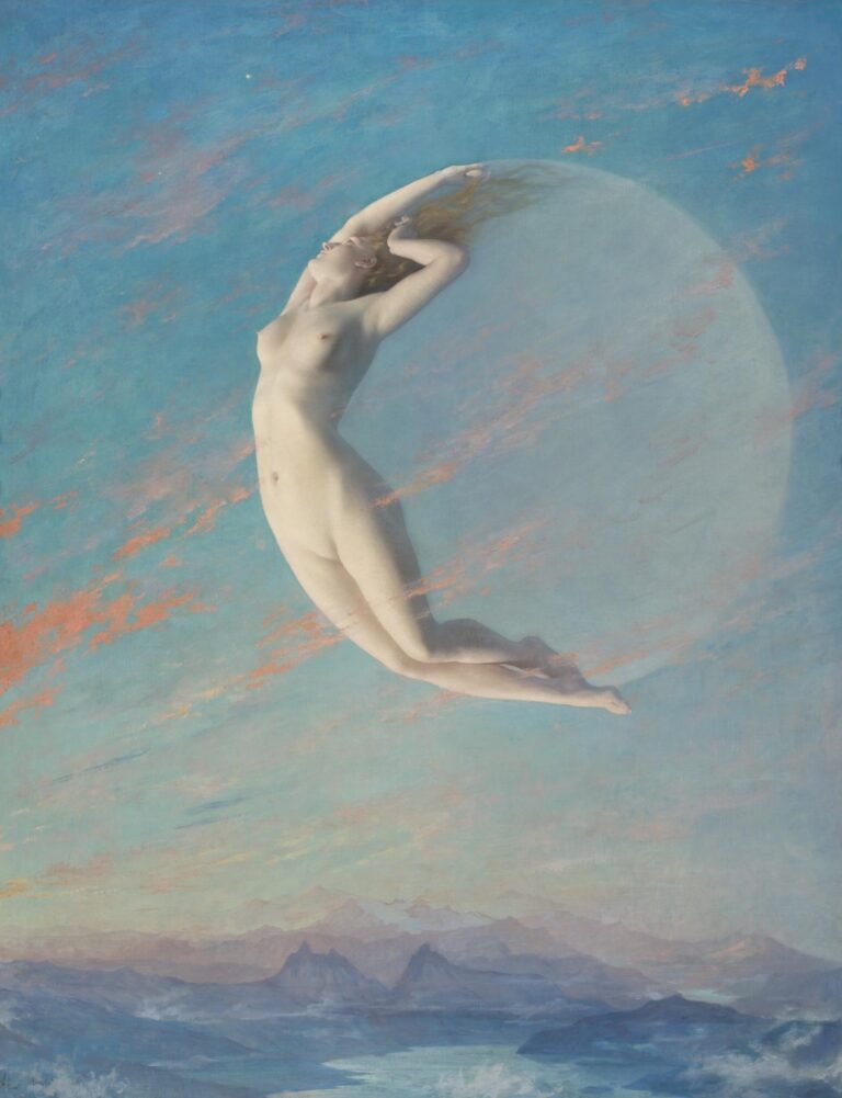 Selene (1880) – Albert Aublet Tablo