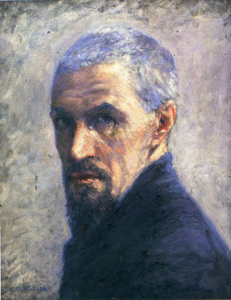 Self Portrait (1892) - Gustave Caillebotte Tablo
