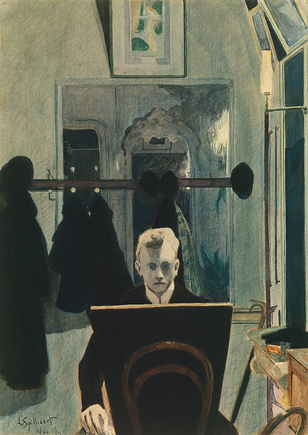 Self Portrait (1907) - Léon Spilliaert Tablo