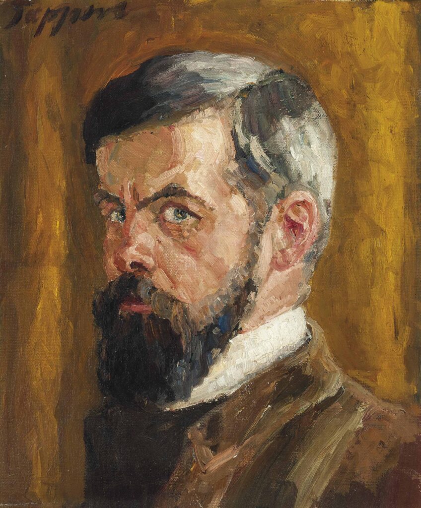 Self Portrait (1909) - Georg Tappert Tablo