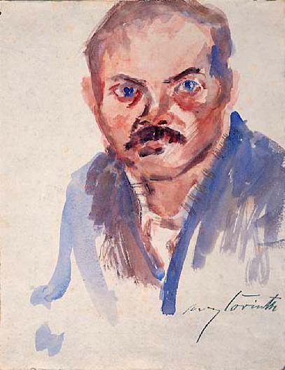 Self Portrait (1916) - Lovis Corinth Tablo