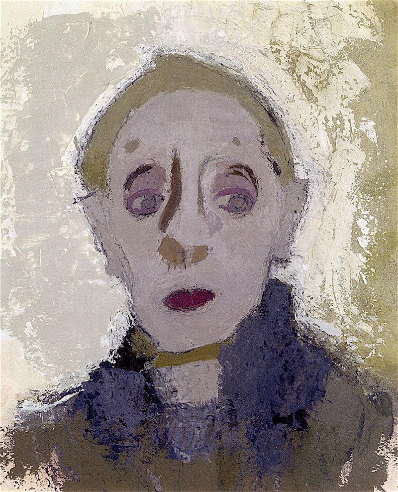 Self Portrait (1942) - Helene Schjerfbeck Tablo