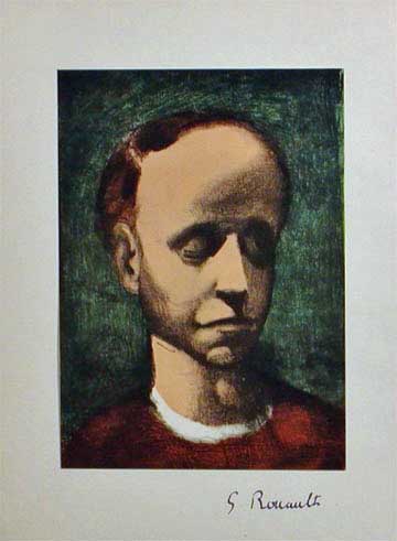 Self Portrait (1944) - Georges Rouault Tablo