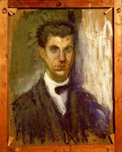 Self Portrait (Study) (1906) - Richard Gerstl Tablo