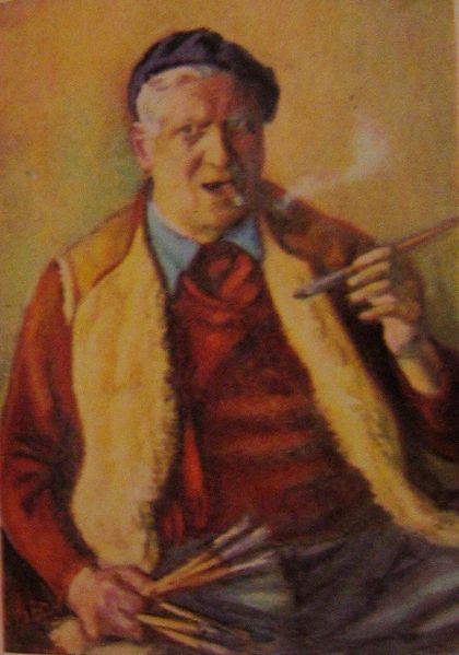 Self Portrait - Iosif Iser Tablo