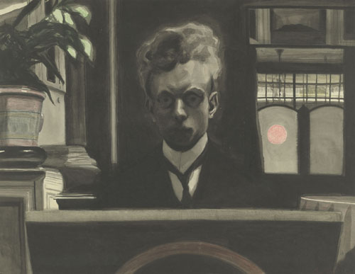 Self Portrait - Léon Spilliaert Tablo