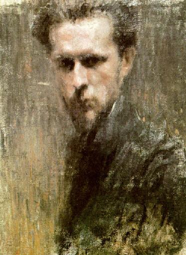 Self Portrait - Mstislav Dobuzhinsky Tablo