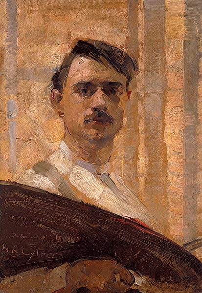 Self Portrait - Nikolaos Lytras Tablo