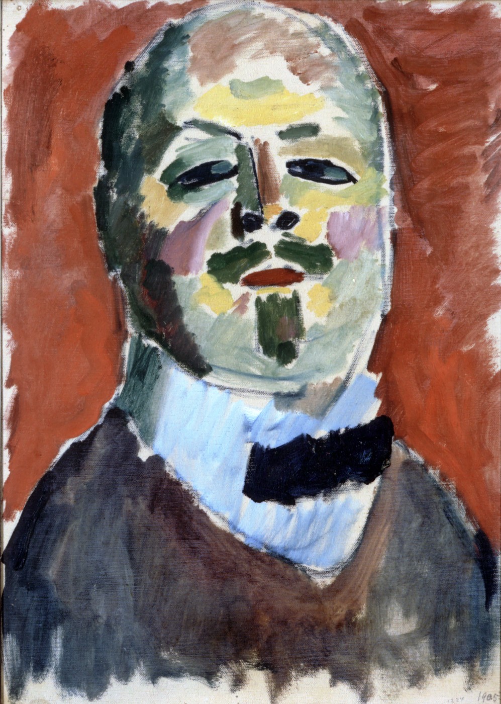 Self portrait (1905) - Alexej von Jawlensky Tablo