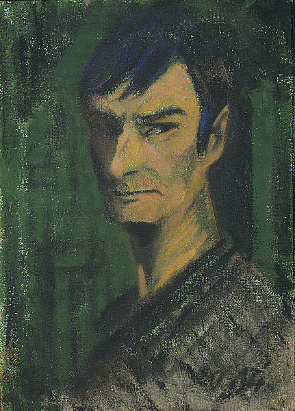 Self portrait (1921) - Otto Mueller Tablo