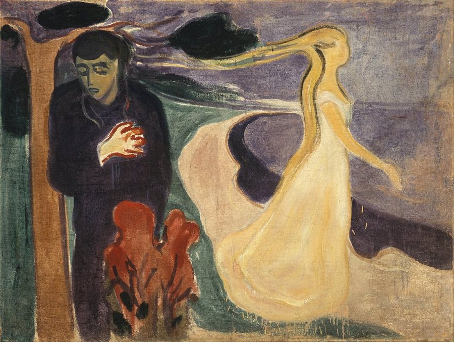 Separation (1896) - Edvard Munch Tablo