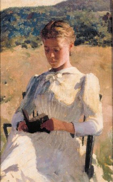 September Afternoon - Edward E. Simmons Tablo