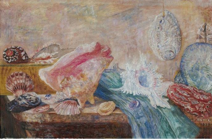 Shells and Shellfish (1889) - James Ensor Tablo