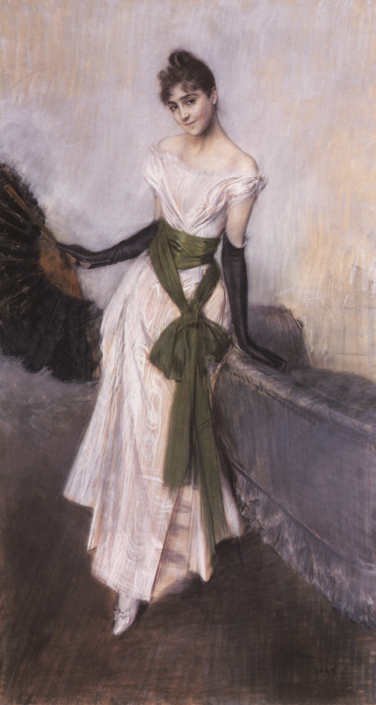 Signorina Concha de Ossa (1888) - Giovanni Boldini Tablo