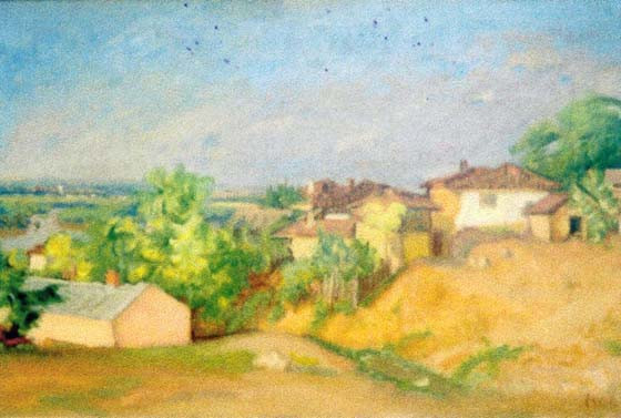 Silistra Landscape - Iosif Iser Tablo