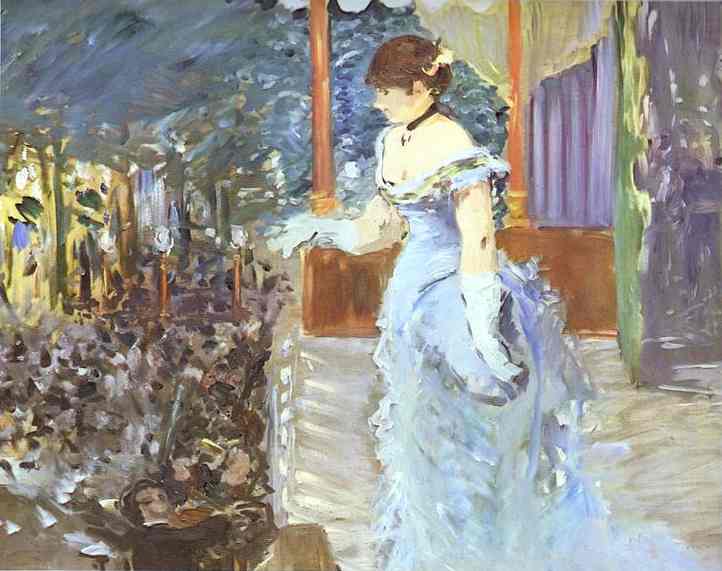 Singer at a Café Concert (1879) - Edouard Manet Tablo