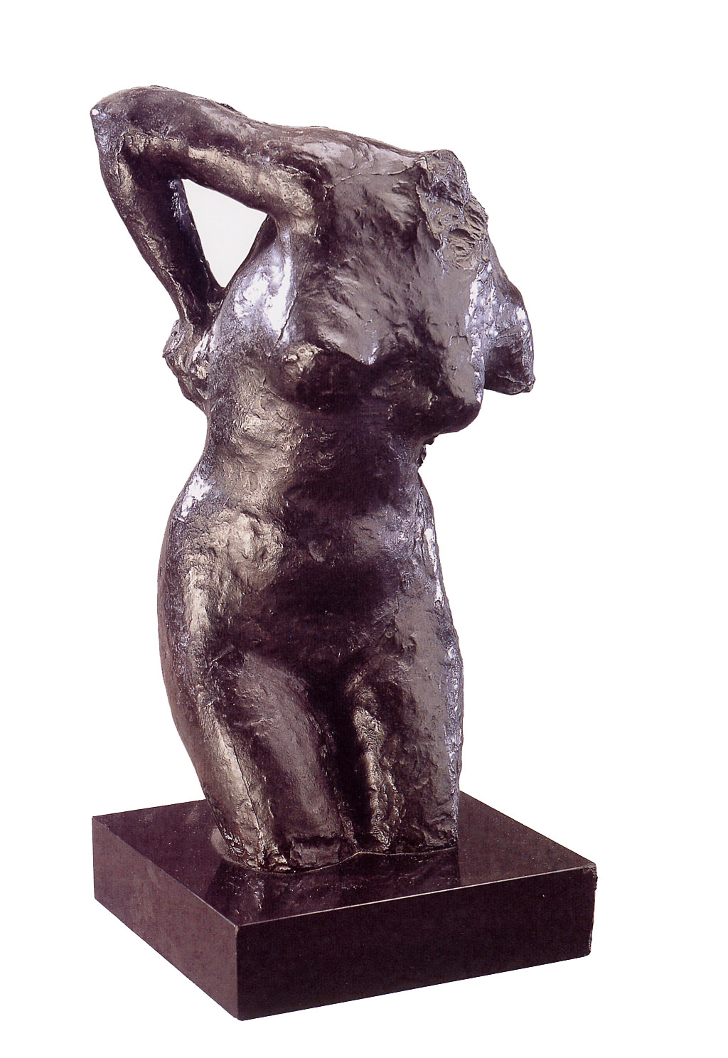 Sitting woman drying herself (1880) - Edgar Degas Tablo